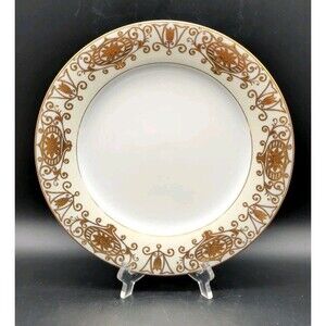 NORITAKE 175 Christmas Ball Dinner Plate Handpainted 43061